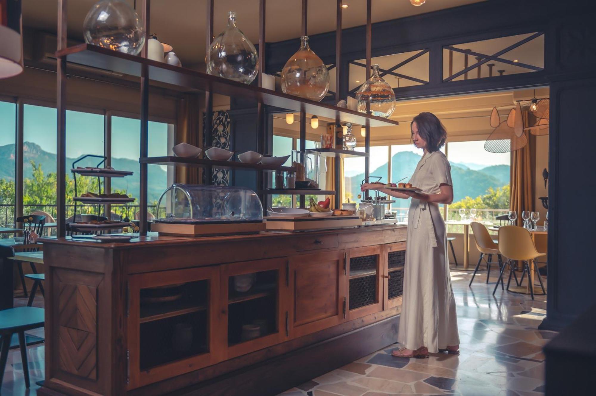 Logis Hotel Restaurant Le Plantevin Propiac Zewnętrze zdjęcie