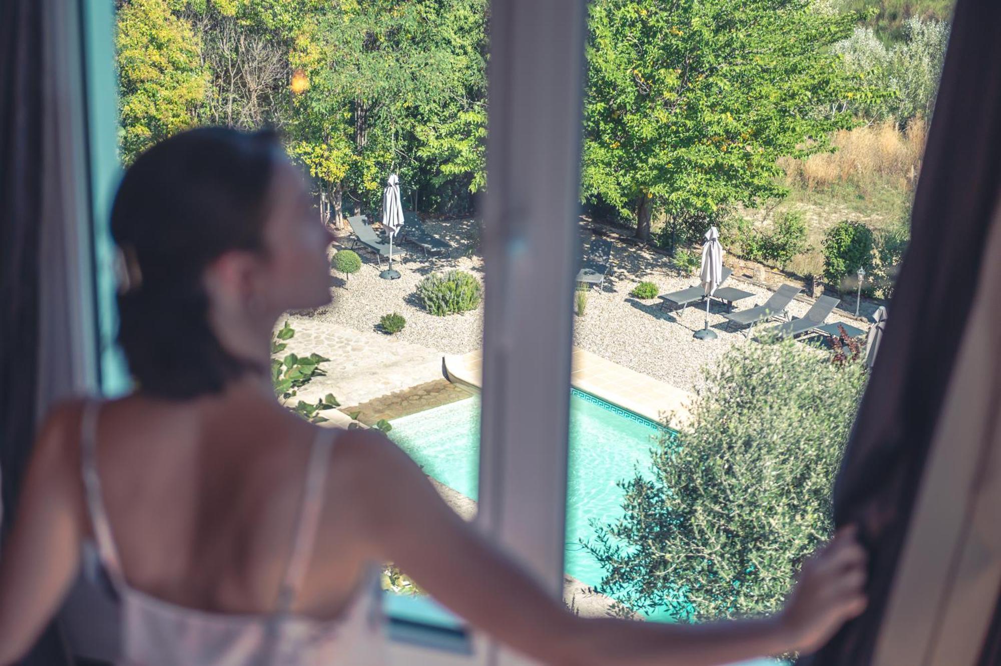 Logis Hotel Restaurant Le Plantevin Propiac Zewnętrze zdjęcie