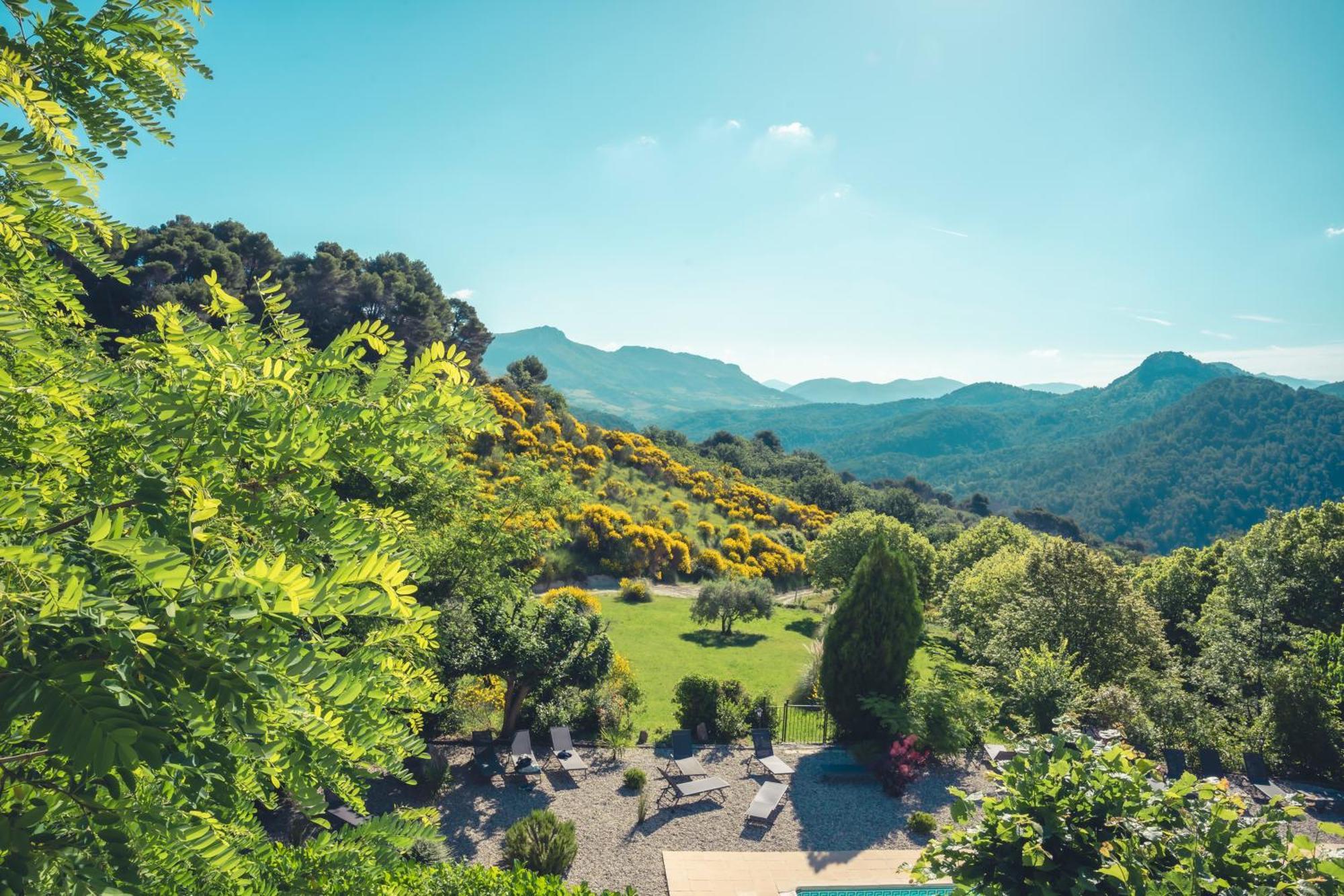 Logis Hotel Restaurant Le Plantevin Propiac Zewnętrze zdjęcie